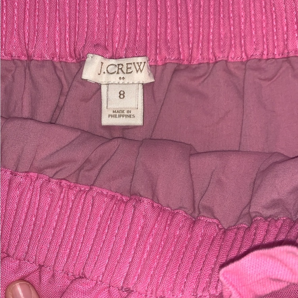 J crew women’s pink and peach skirt size 8